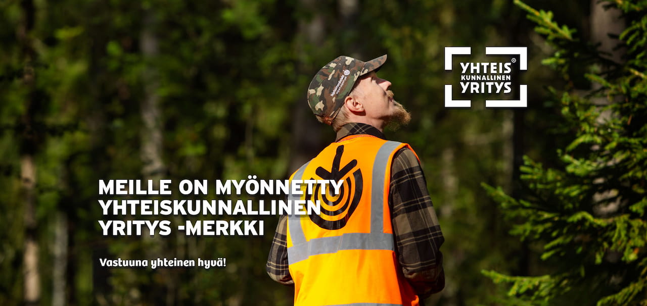 Metsänhoitoyhdistyksille Yhteiskunnallinen Yritys -merkki